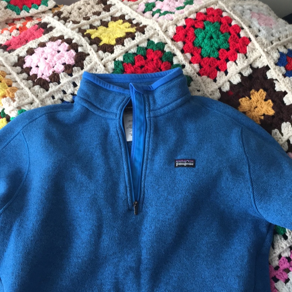 Patagonia quarter zip pullover better sweater
